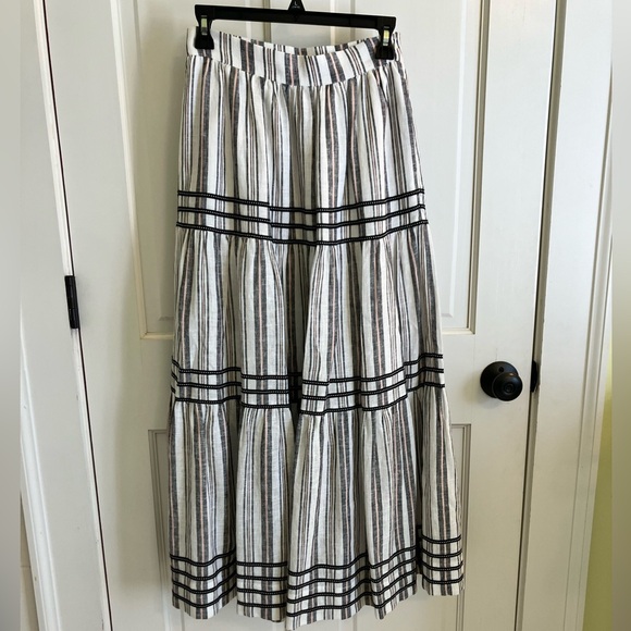 Tyler Boe Striped Skirt